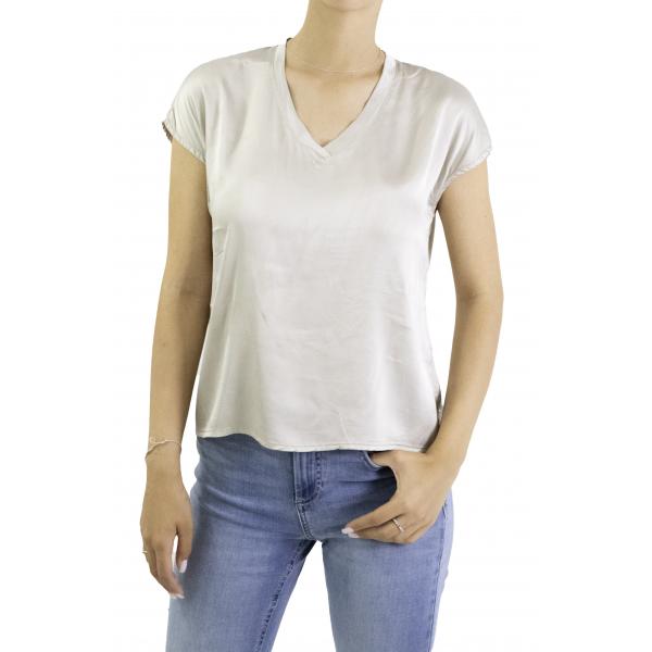 Maglia in viscosa scollo a V